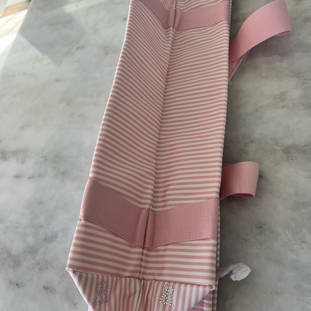 Victoria's Secret Pink and White Striped Tote - Picture 4 of 4